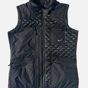 Nike Womens Primaloft Quilted Vest W/ Zipper Pockets Medium